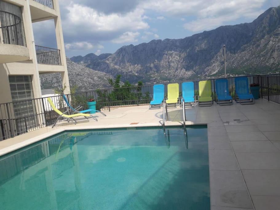 2Br Apartment With Pool Kotor Zewnętrze zdjęcie